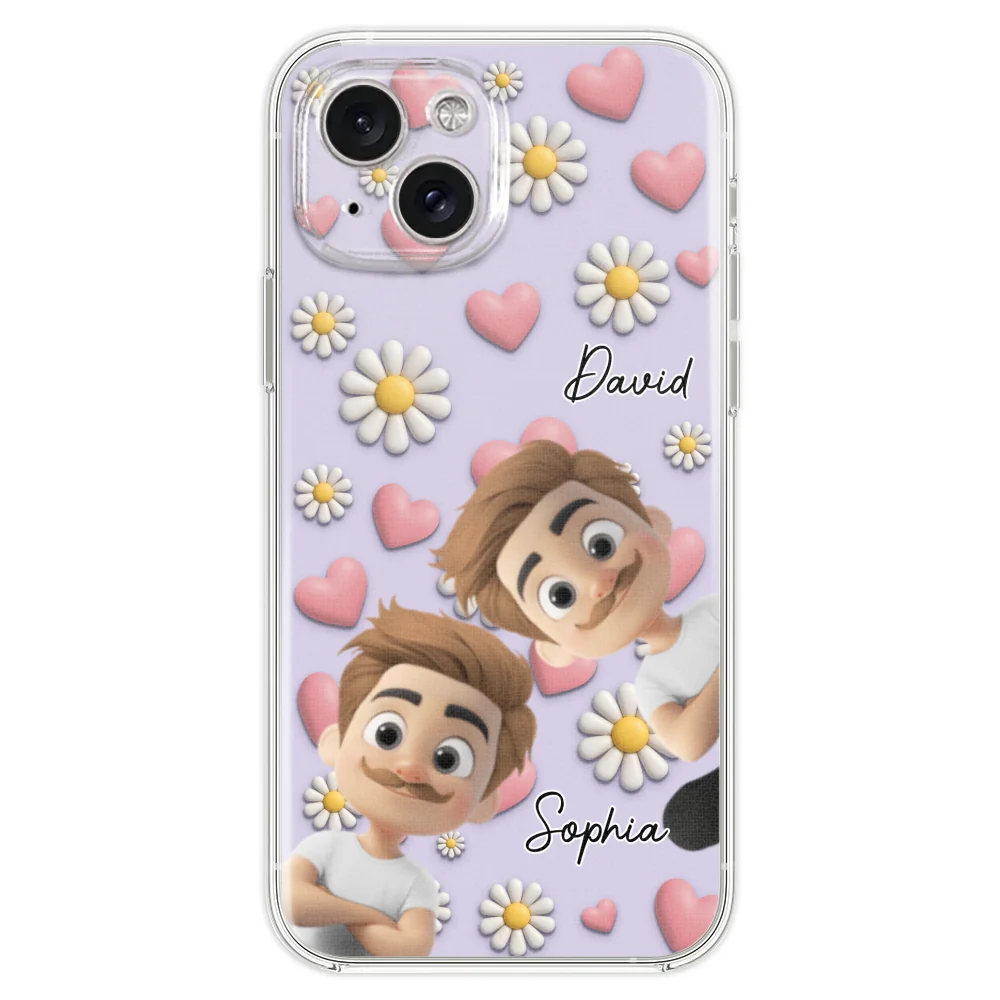 Grandkids Over Everything - Personalized Custom 3D Effect Phone Case - Image 21