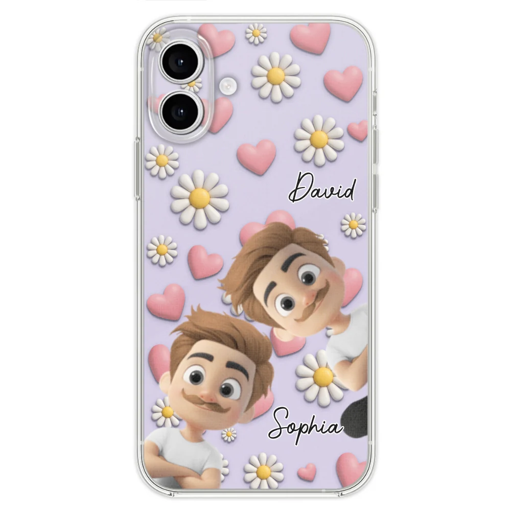 Grandkids Over Everything - Personalized Custom 3D Effect Phone Case - Image 29