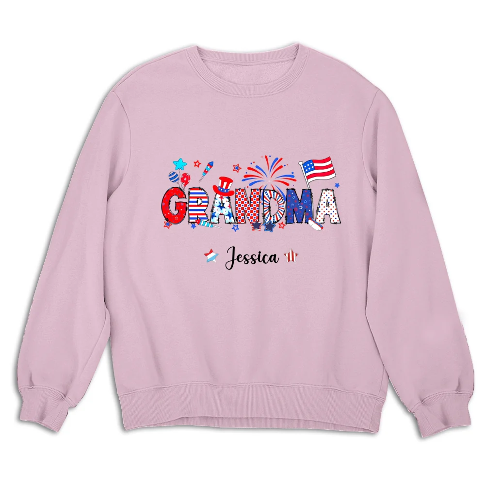 Grandma 4th Of July - Personalized Custom Shirt - Image 18