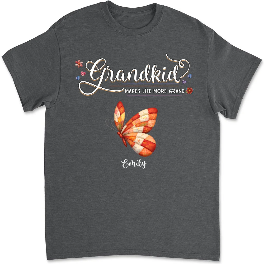 Grandma Butterflies - Personalized Custom Shirt - Image 16