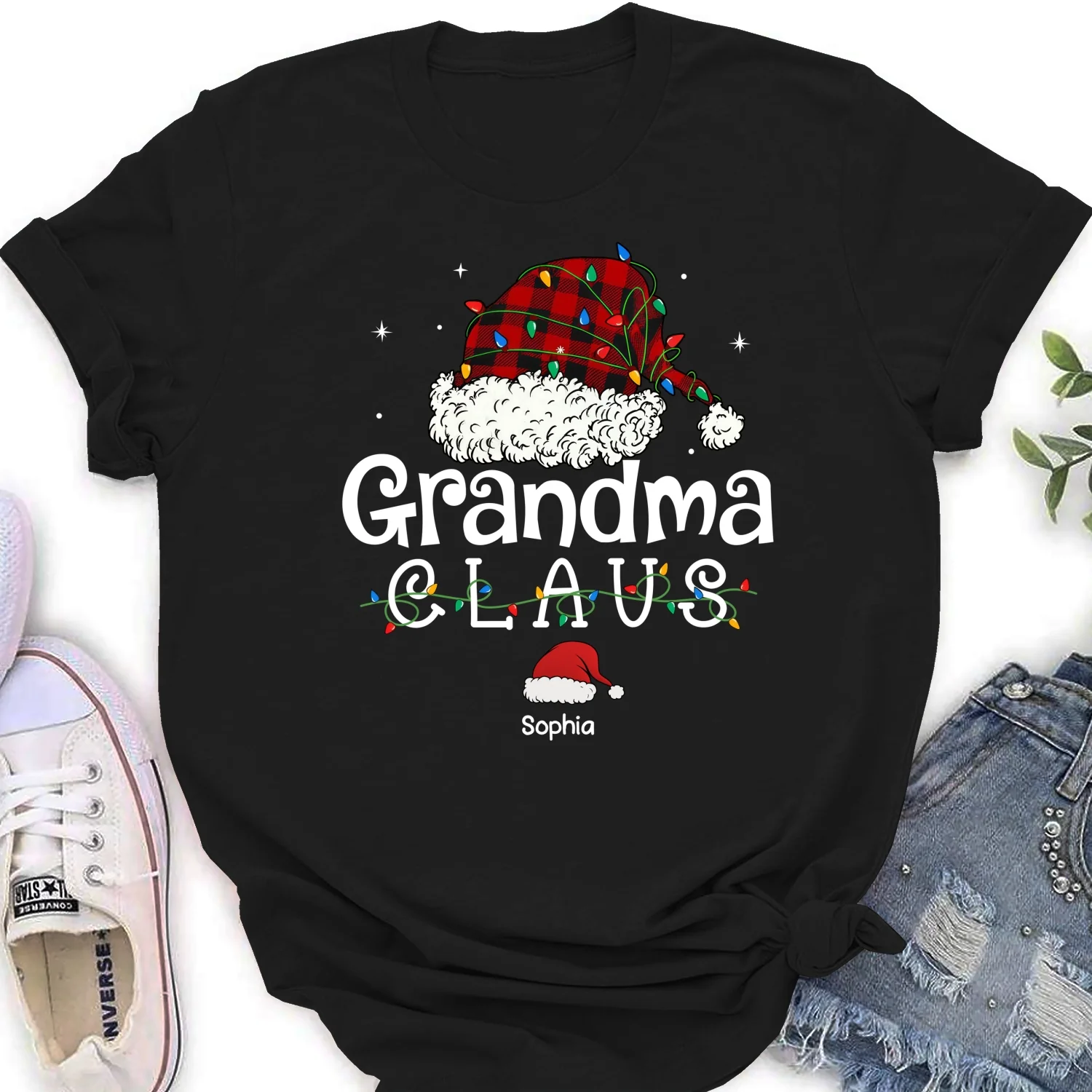 Grandma Claus - Personalized Custom Shirt - Image 16