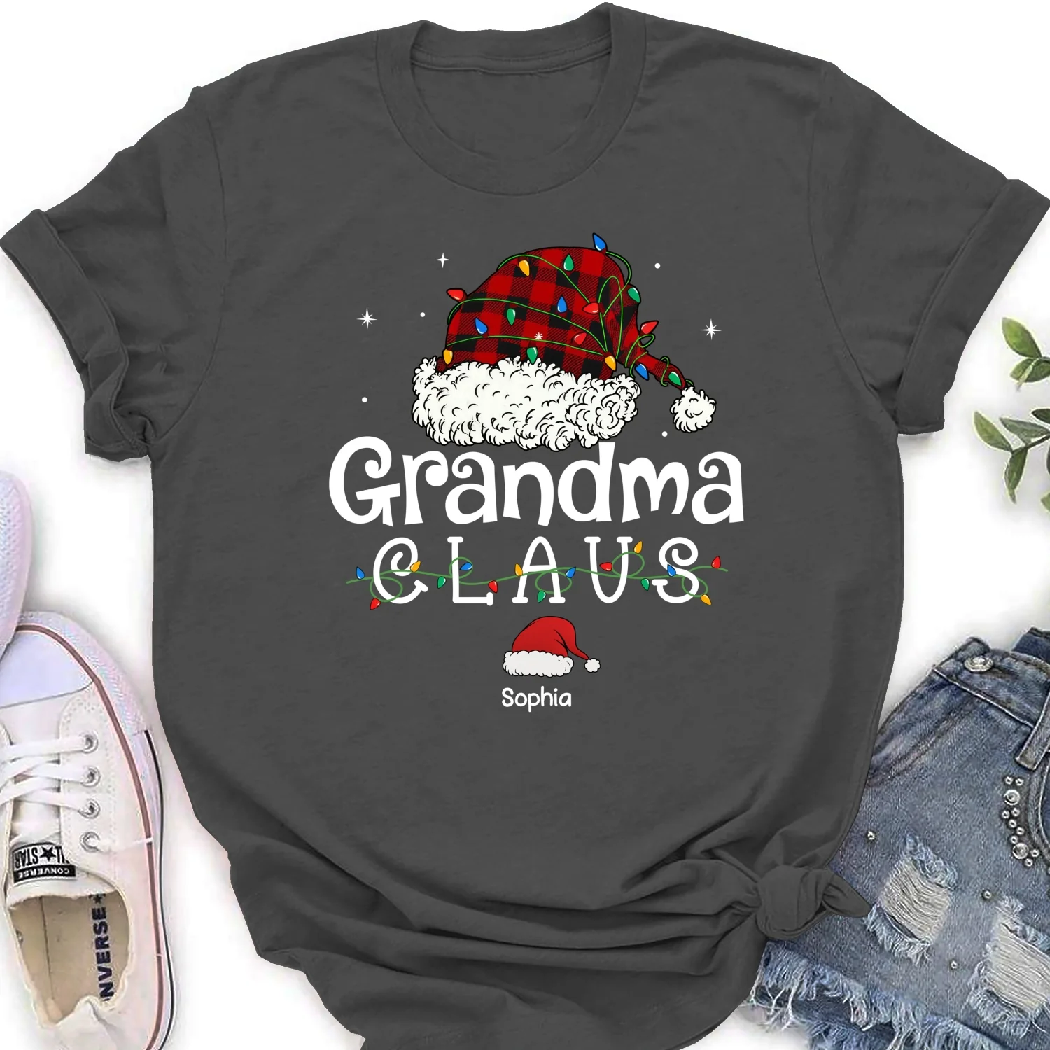 Grandma Claus - Personalized Custom Shirt - Image 17