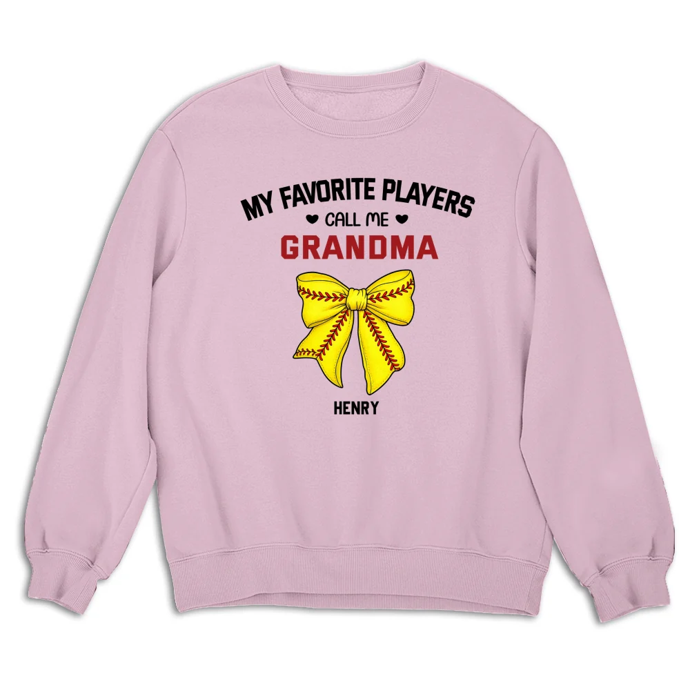 Grandma Favorite Player - Personalized Custom Shirt - Image 15