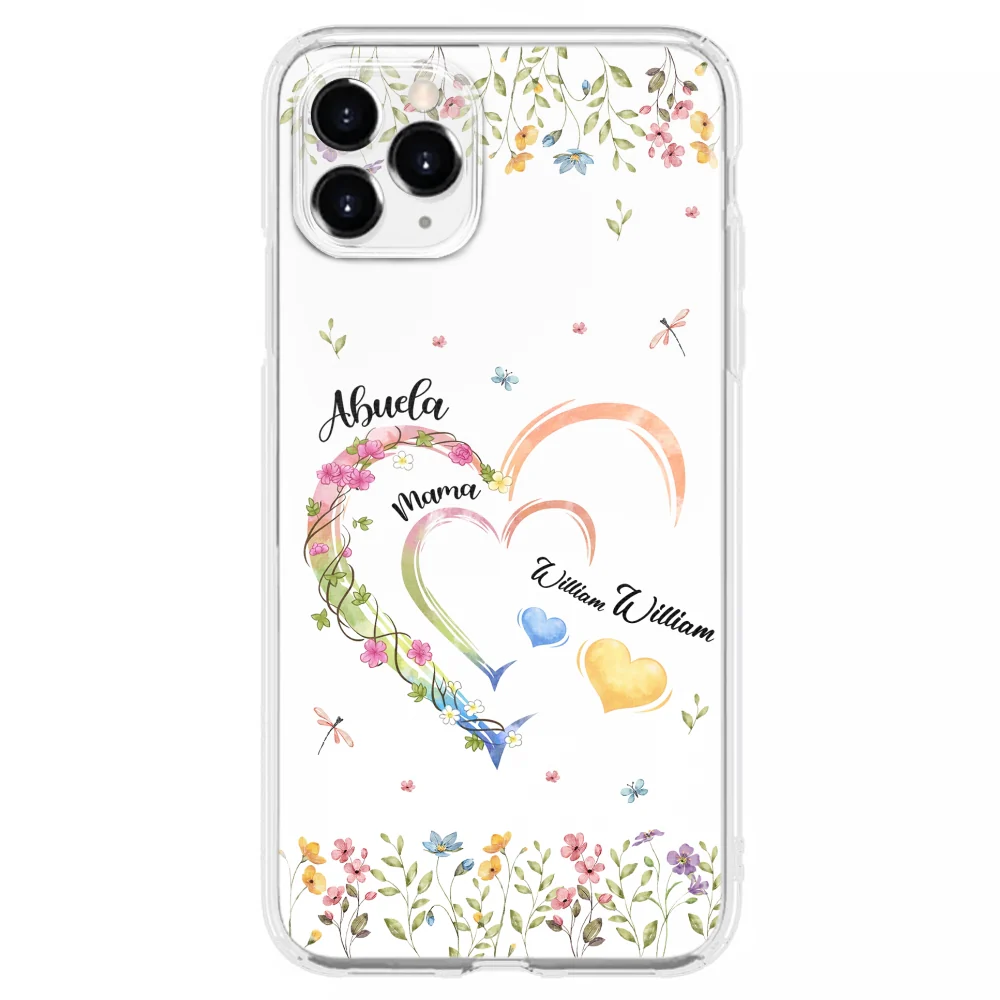 Grandma Hearts - Personalized Custom Phone Case - Image 10