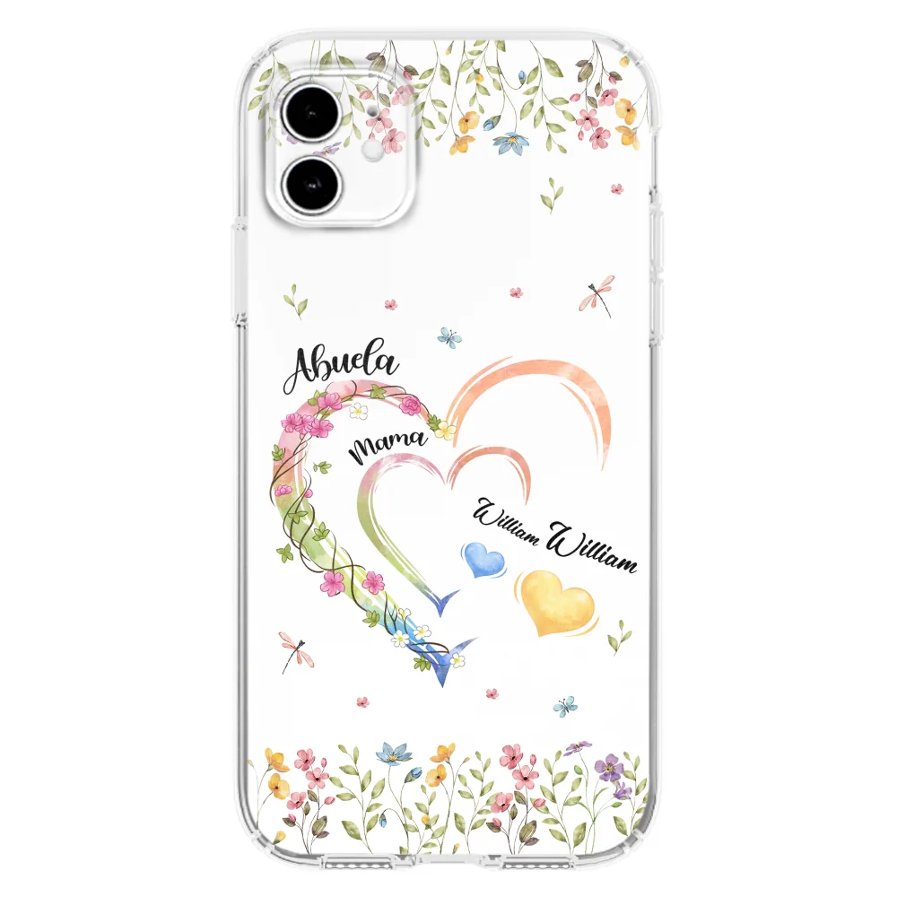Grandma Hearts - Personalized Custom Phone Case - Image 11