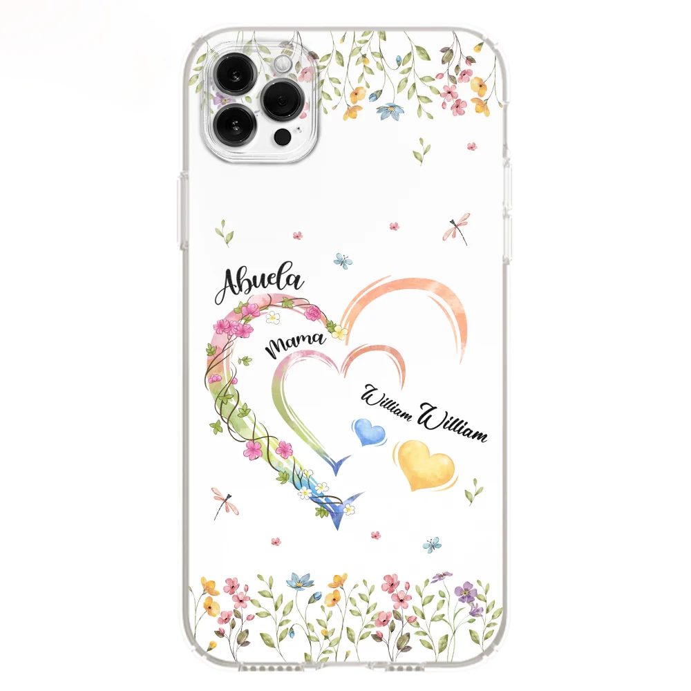 Grandma Hearts - Personalized Custom Phone Case - Image 12