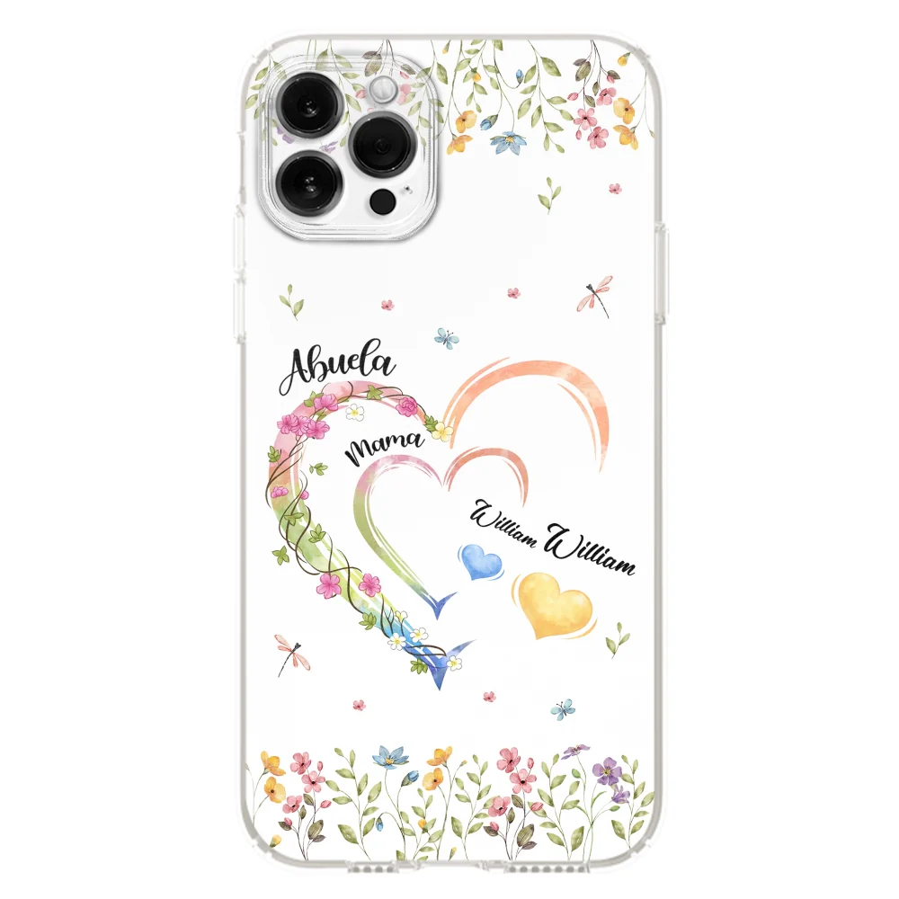 Grandma Hearts - Personalized Custom Phone Case - Image 13