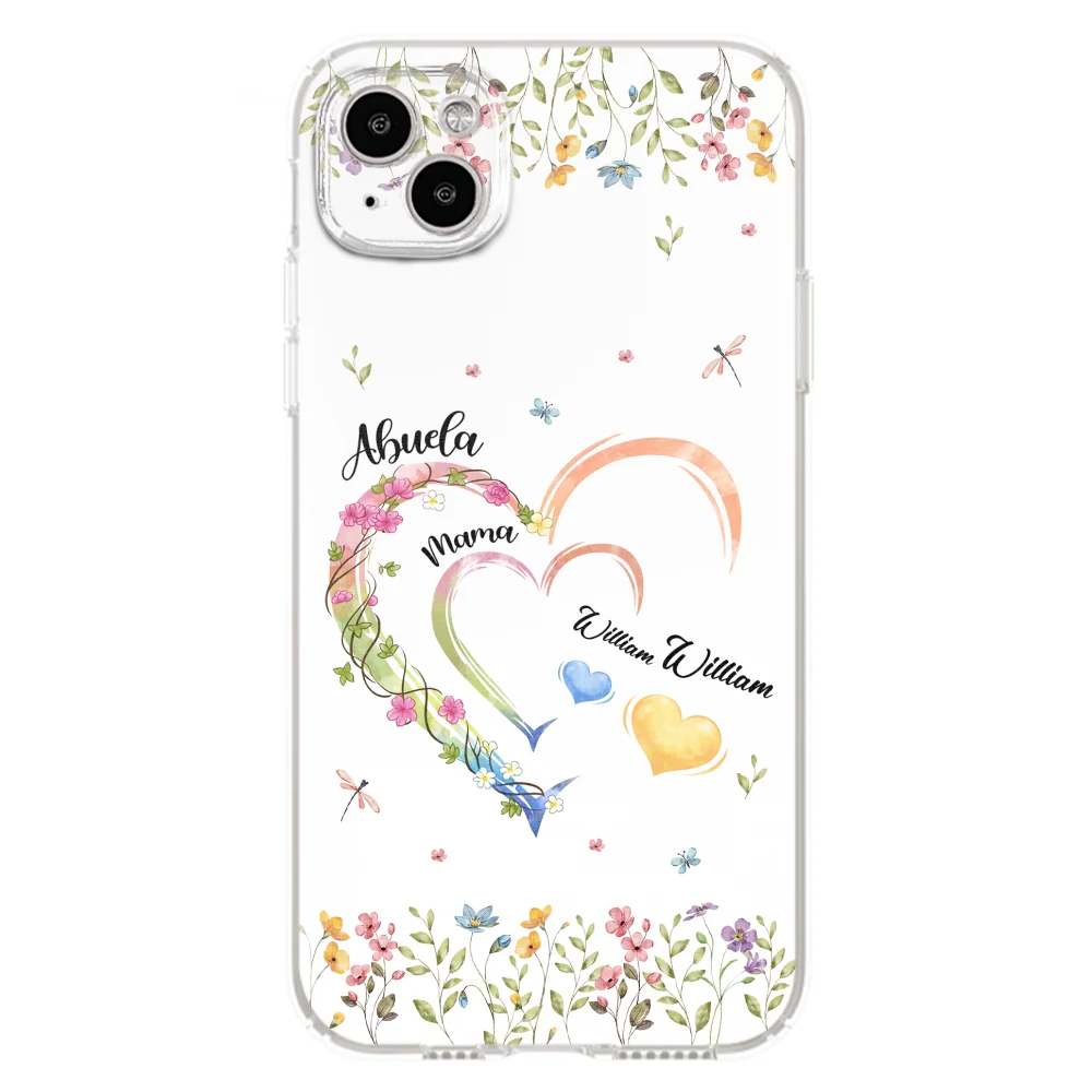 Grandma Hearts - Personalized Custom Phone Case - Image 14