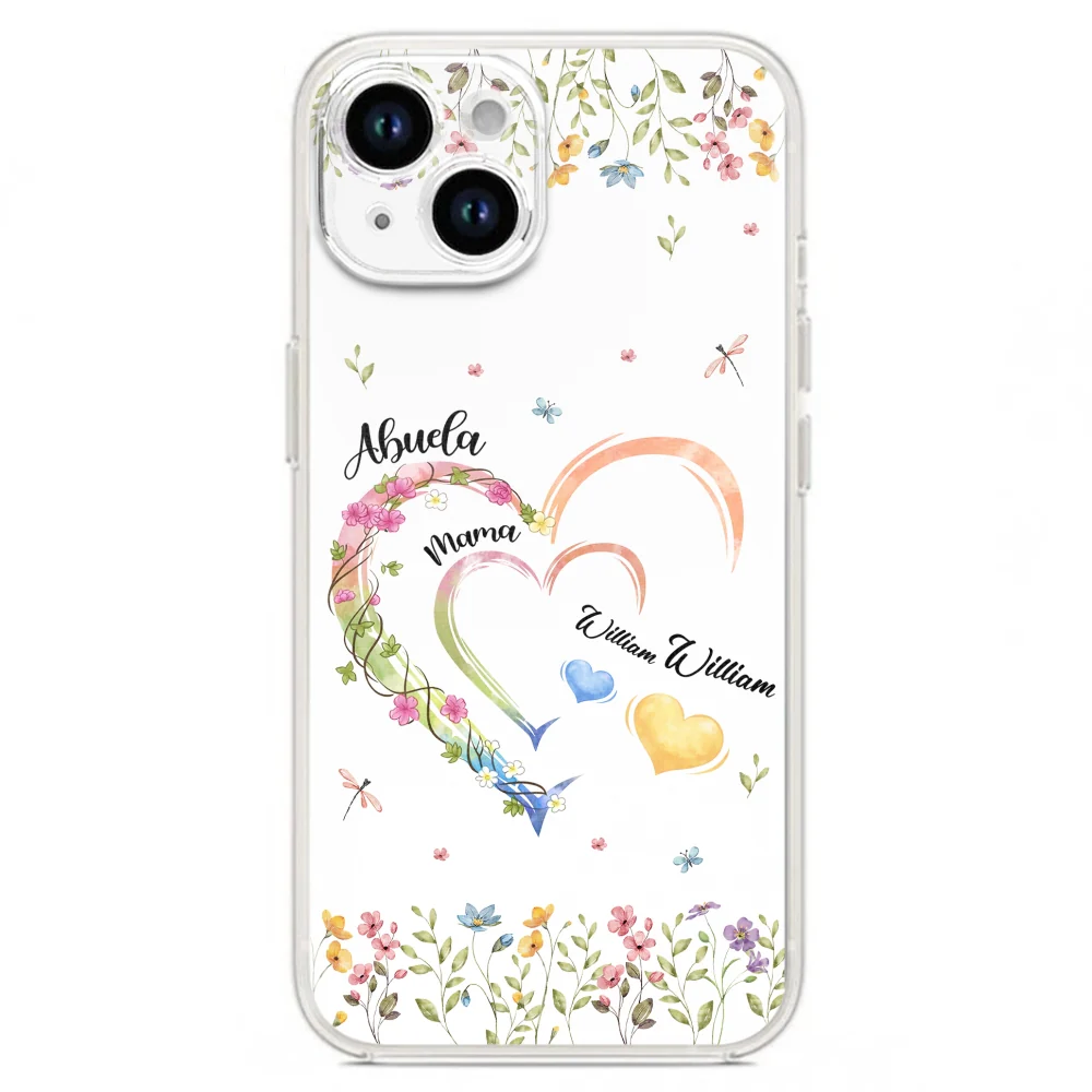 Grandma Hearts - Personalized Custom Phone Case - Image 18
