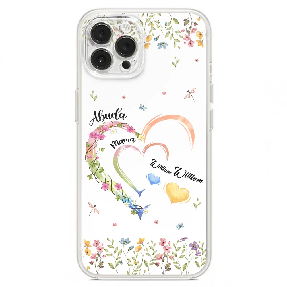 Grandma Hearts - Personalized Custom Phone Case - Image 19
