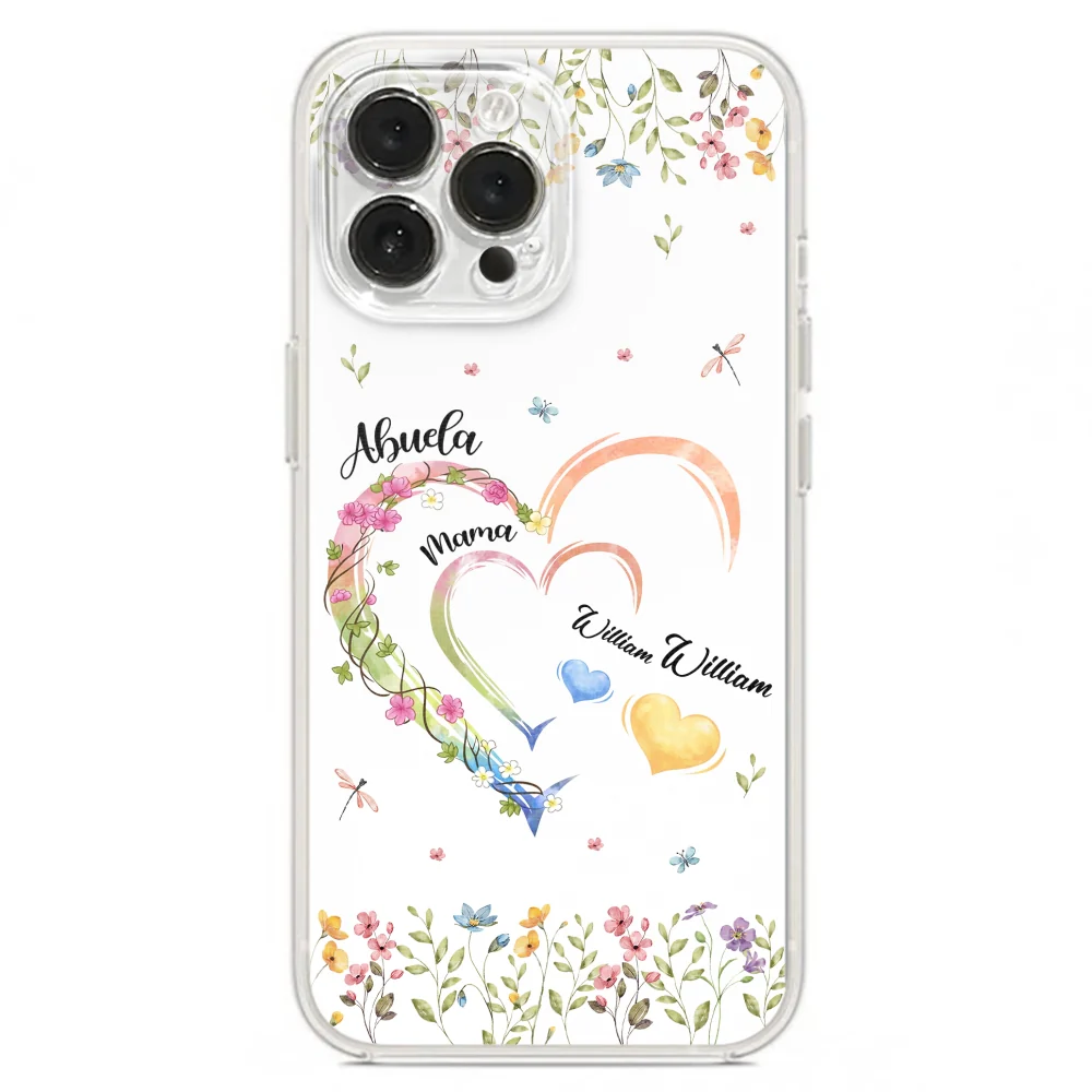 Grandma Hearts - Personalized Custom Phone Case - Image 20