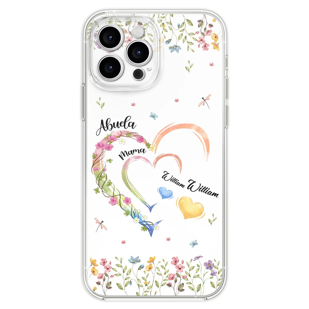 Grandma Hearts - Personalized Custom Phone Case - Image 22