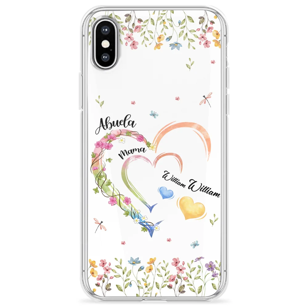 Grandma Hearts - Personalized Custom Phone Case - Image 25