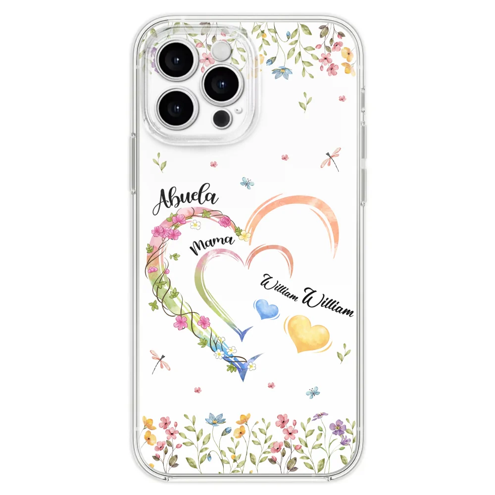 Grandma Hearts - Personalized Custom Phone Case - Image 27