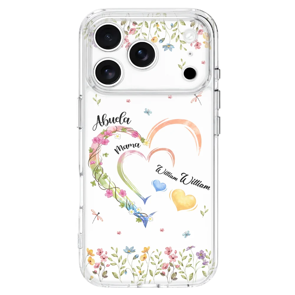 Grandma Hearts - Personalized Custom Phone Case - Image 31