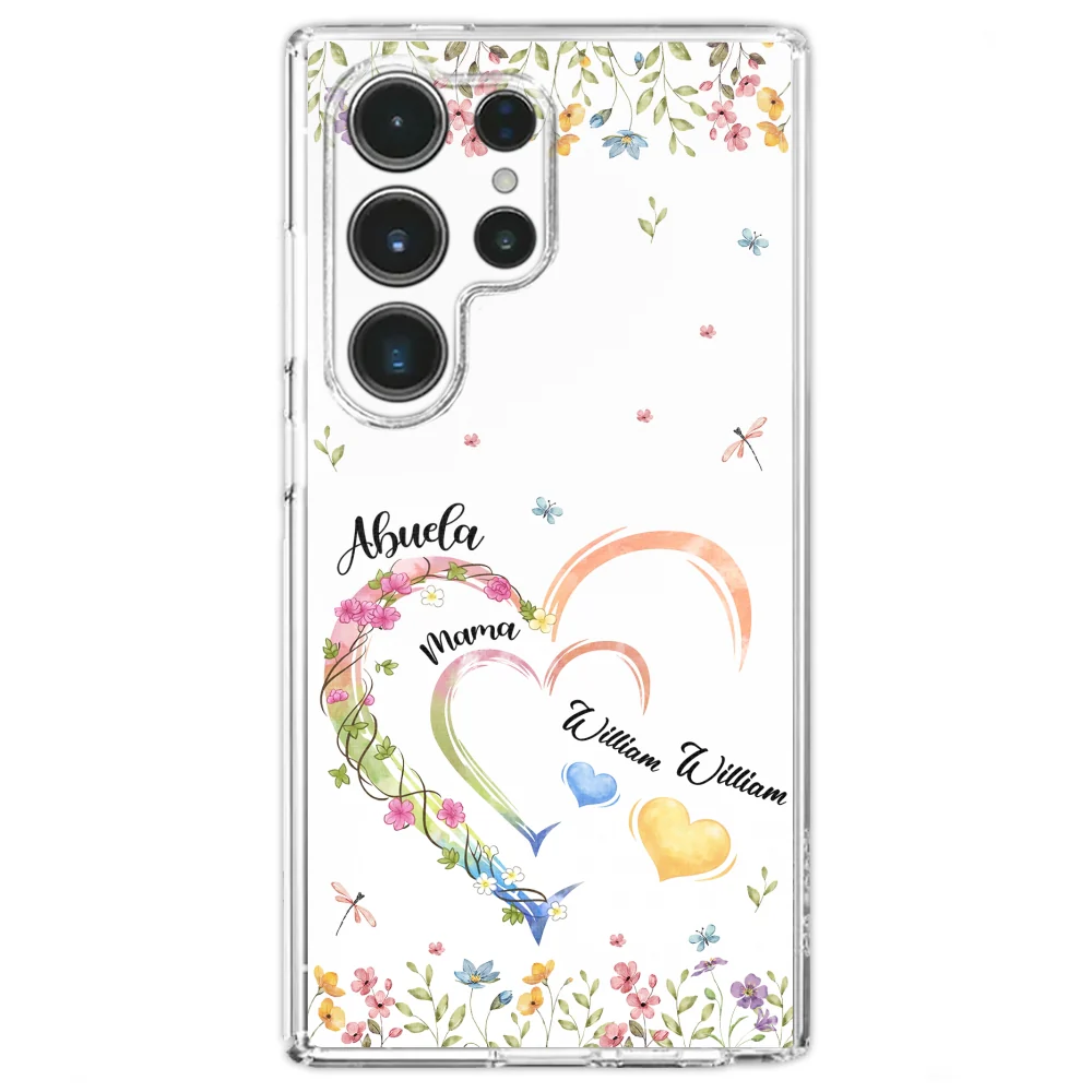 Grandma Hearts - Personalized Custom Phone Case - Image 33