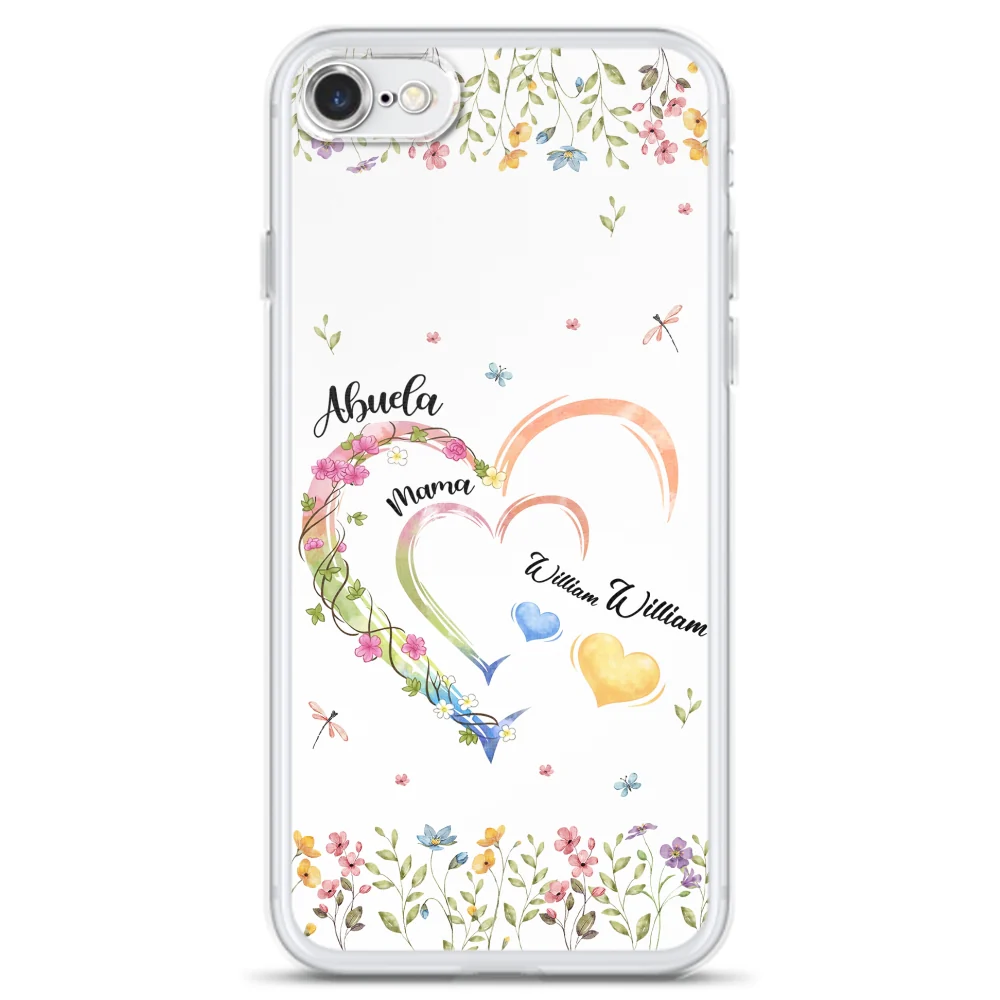 Grandma Hearts - Personalized Custom Phone Case - Image 6