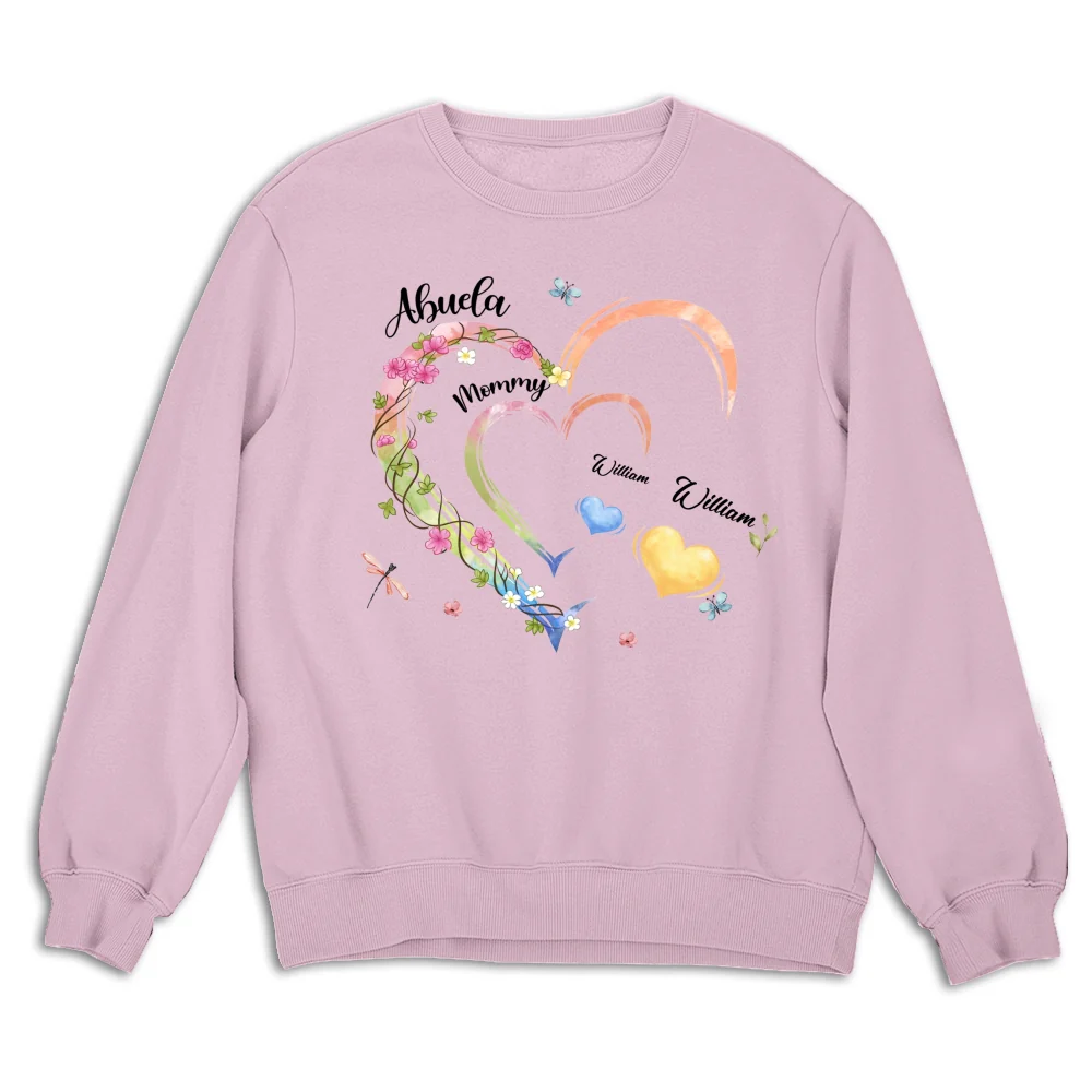 Grandma Hearts - Personalized Custom Shirt - Image 15