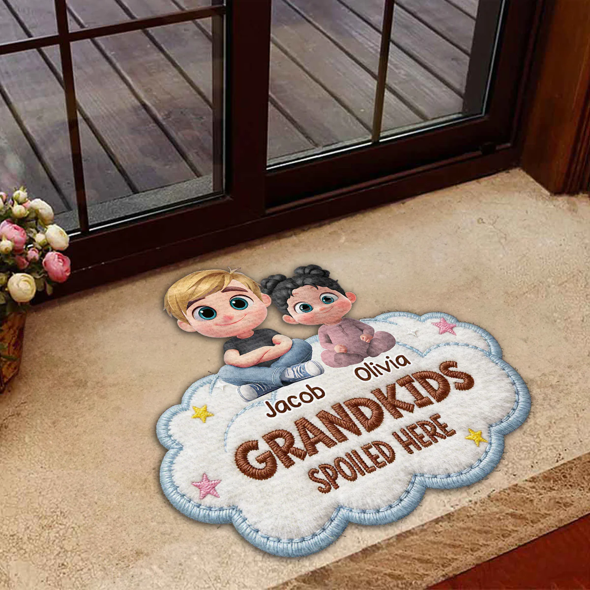 Grandma Honey House - Personalized Custom Doormat - Image 3