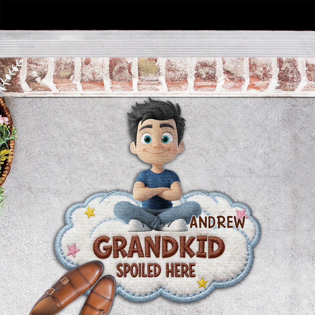 Grandma Honey House - Personalized Custom Doormat - Image 4