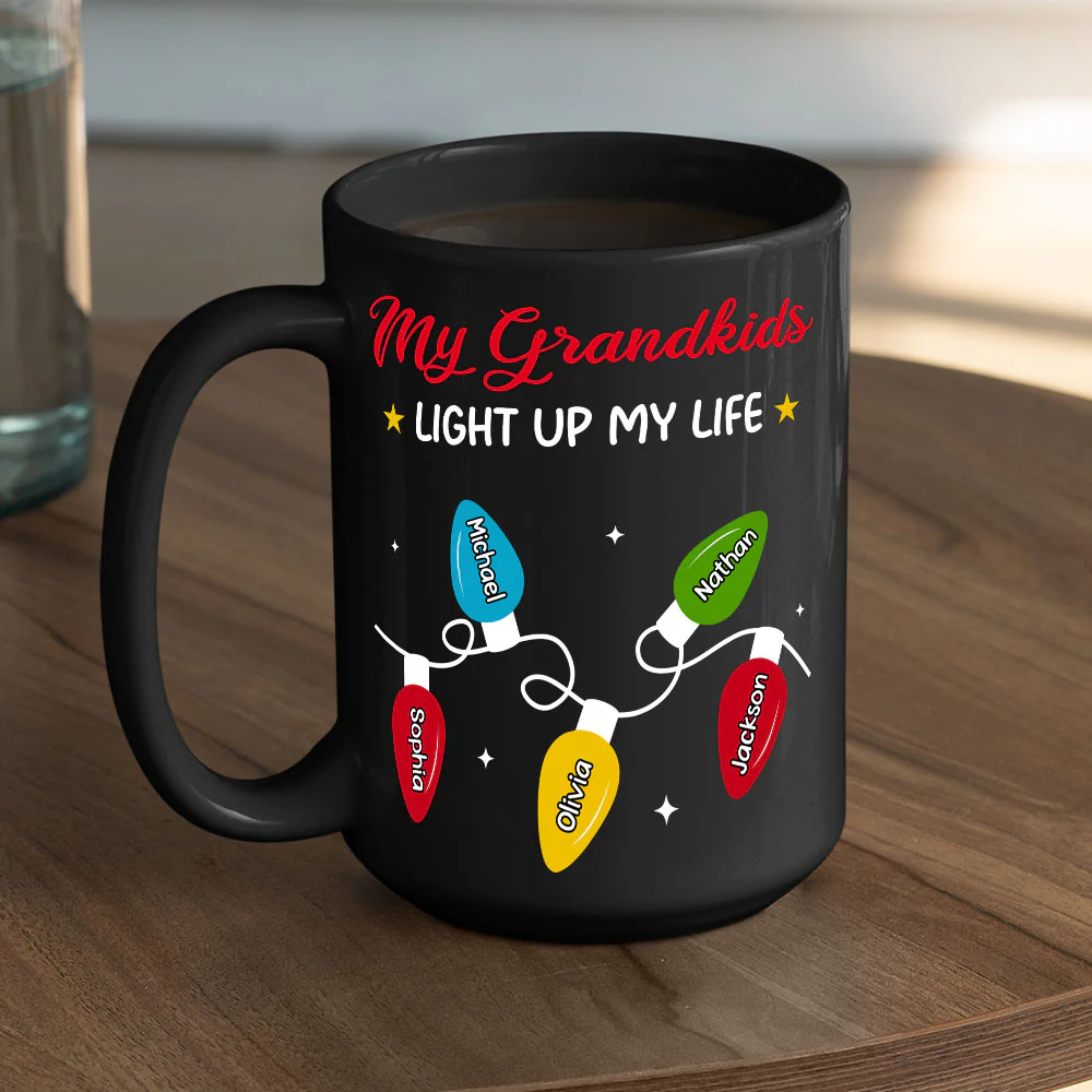 Grandma Life -  Personalized Custom Coffee Mug - Image 5