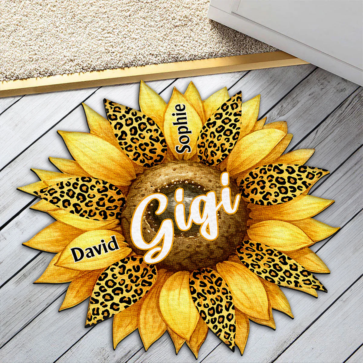 Grandma Love - Personalized Custom Doormat - Image 2