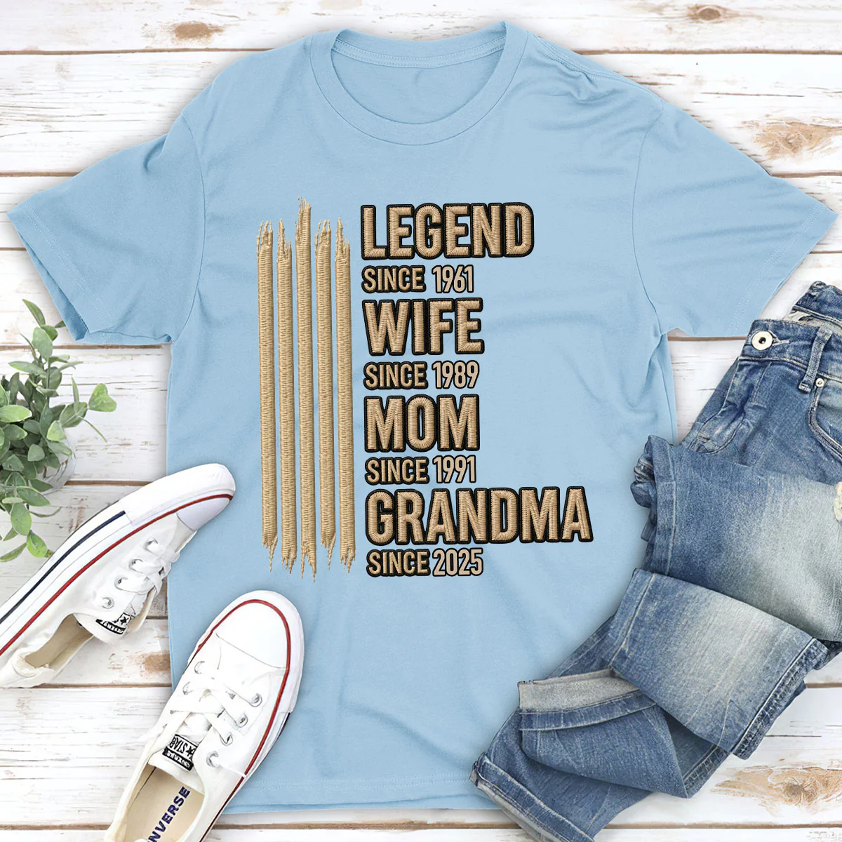 Grandma Mode On - Personalized Custom Shirt - Image 3