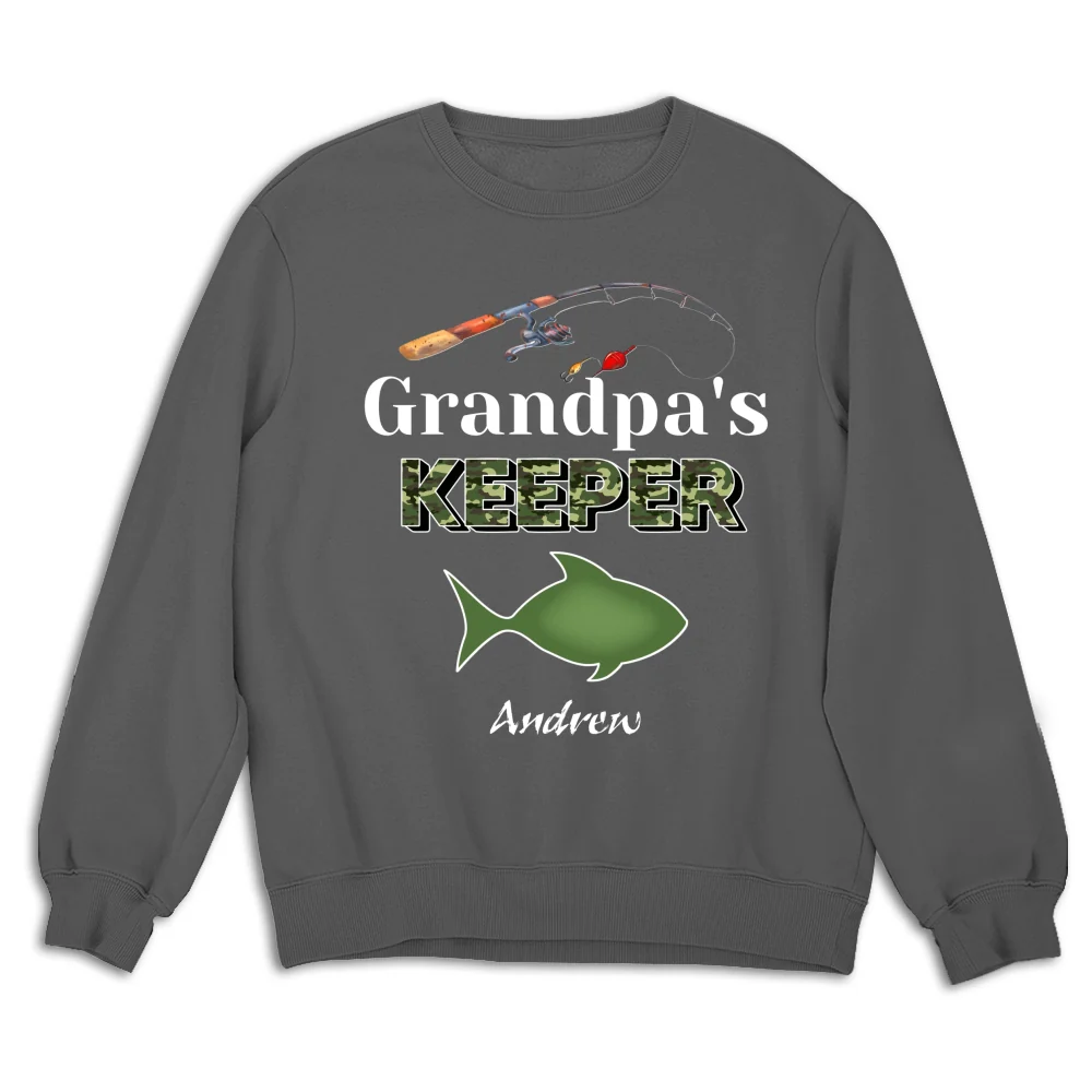 Grandpa Keepers - Personalized Custom Shirt - Image 14
