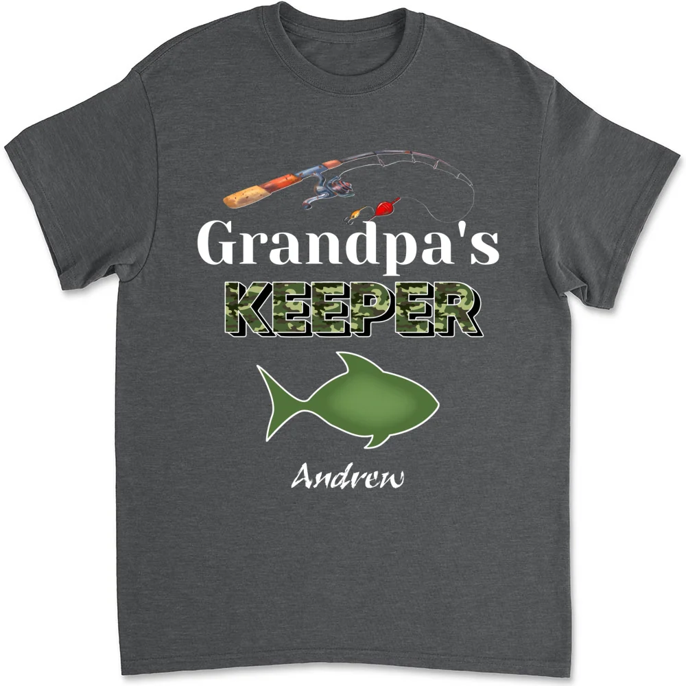 Grandpa Keepers - Personalized Custom Shirt - Image 7