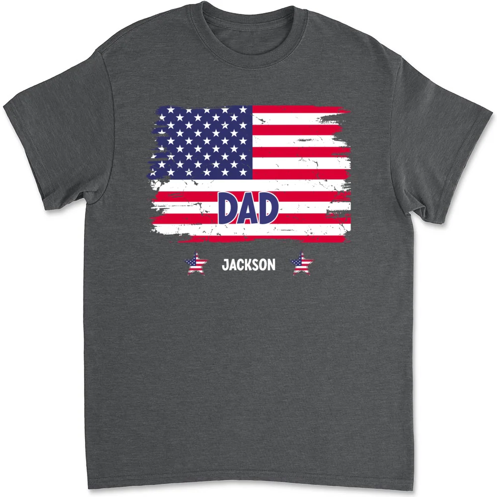 Grandpa Stars - Personalized Custom Shirt - Image 7