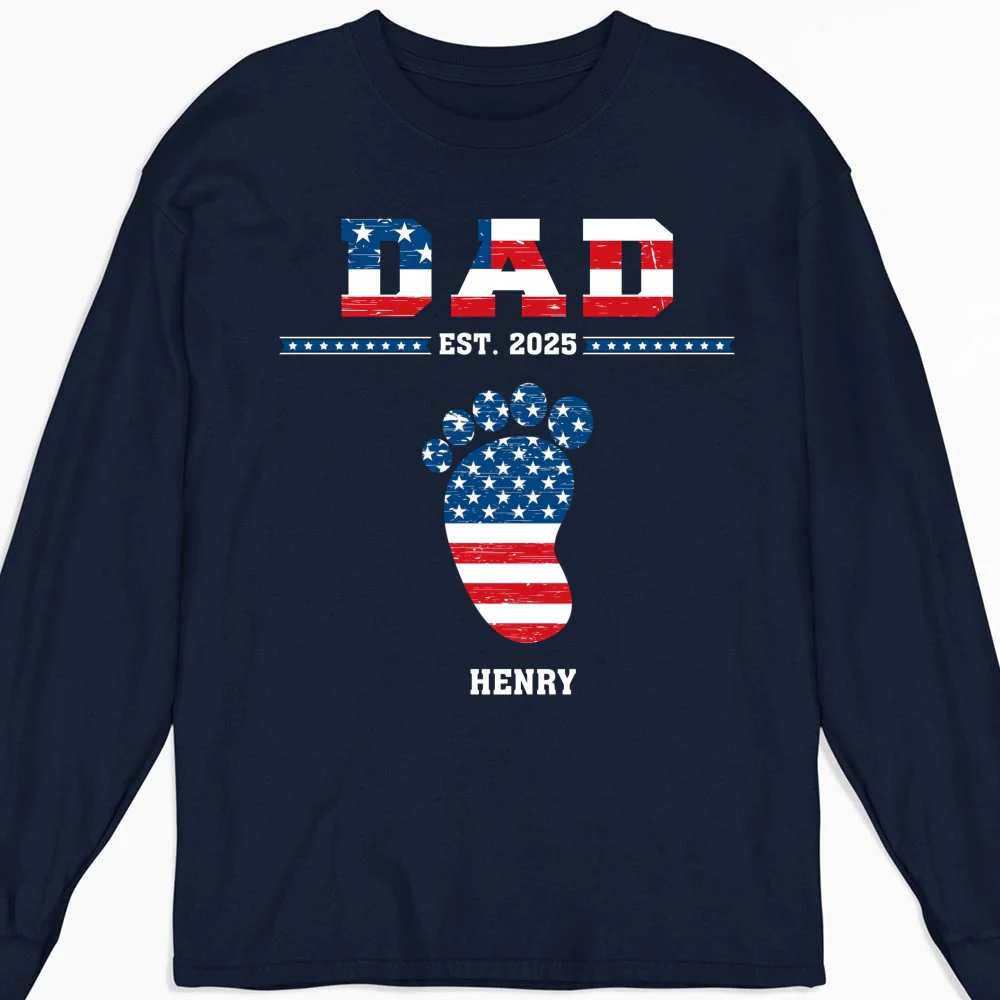 Grandpa With Grandkids - Personalized Custom Shirt - Image 12