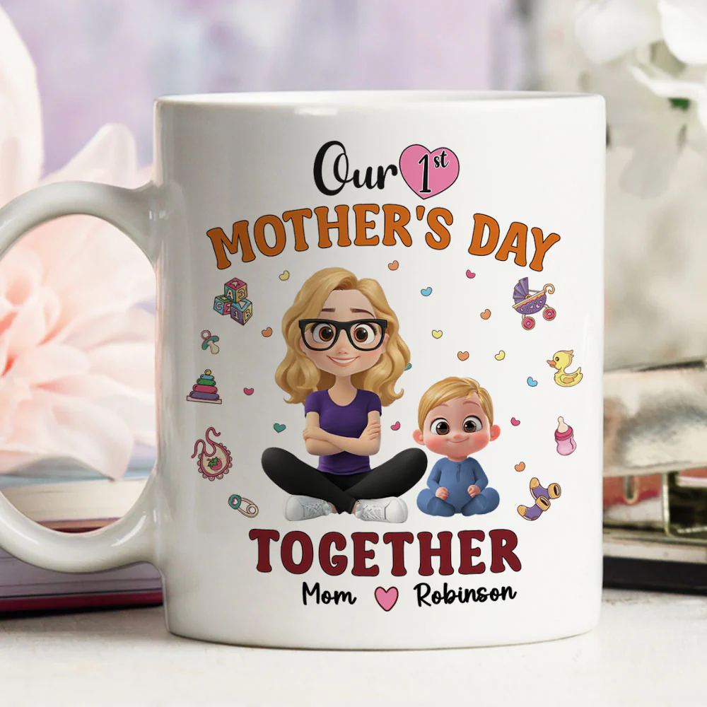 Great Mommy - Personalized Custom Coffee Mug - Image 4