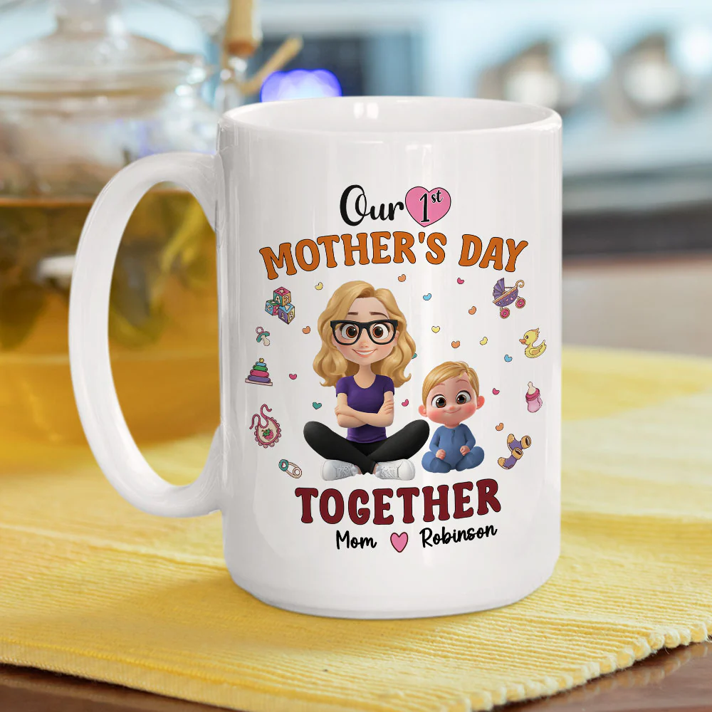 Great Mommy - Personalized Custom Coffee Mug - Image 9