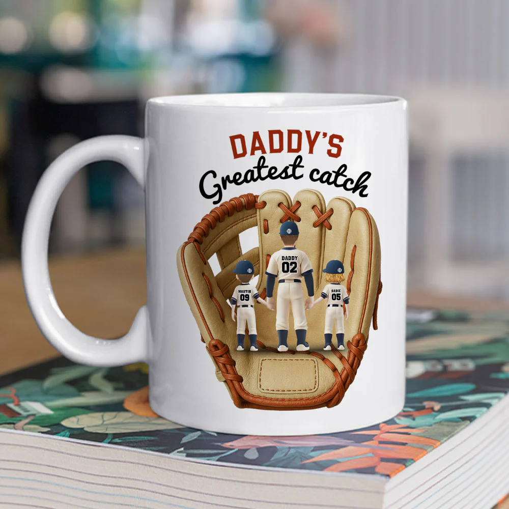 Greatest Catch - Personalized Custom Coffee Mug - Image 2