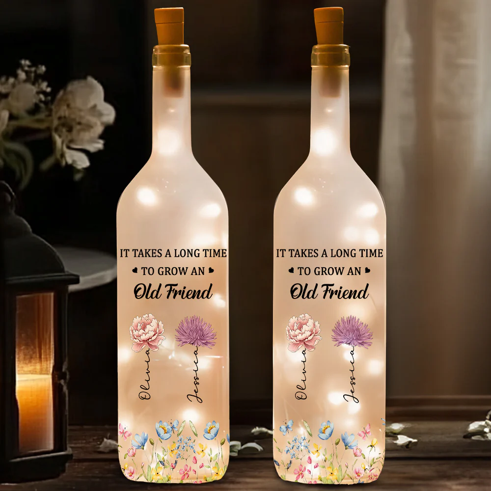 Growing An Old Friend - Personalized Custom Bottle Lamp - Image 3