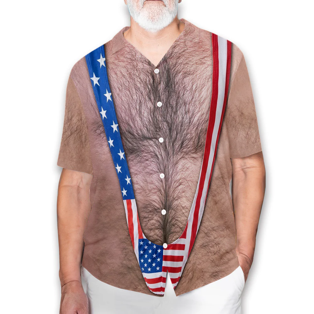Hairy Body - Personalized Custom Hawaiian Shirt - Image 3