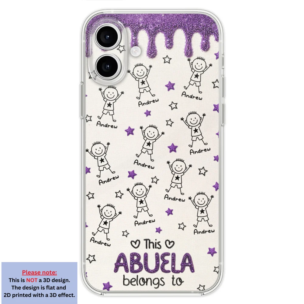 Handmade By Grandma - Personalized Custom 3D Inflated Effect Phone Case - Image 29