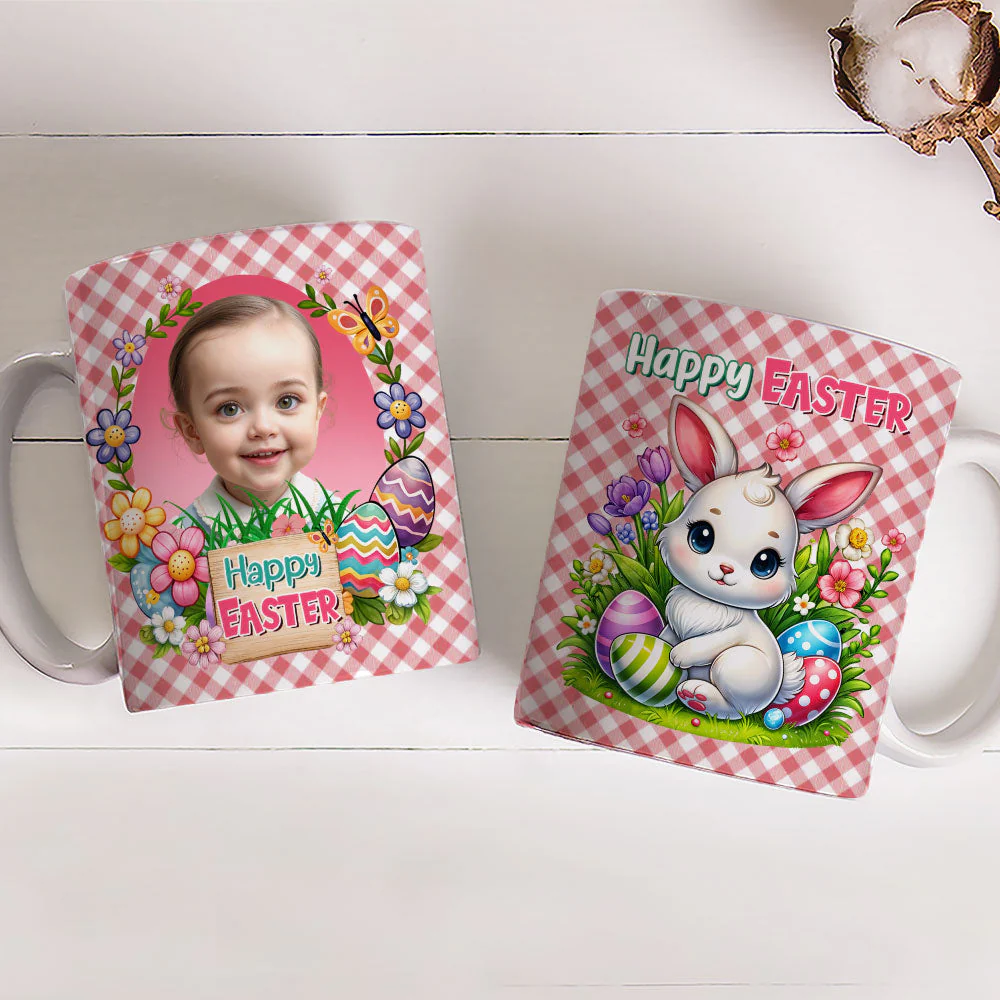 Happy Easter - Personalized Custom Coffee Mug - Image 4