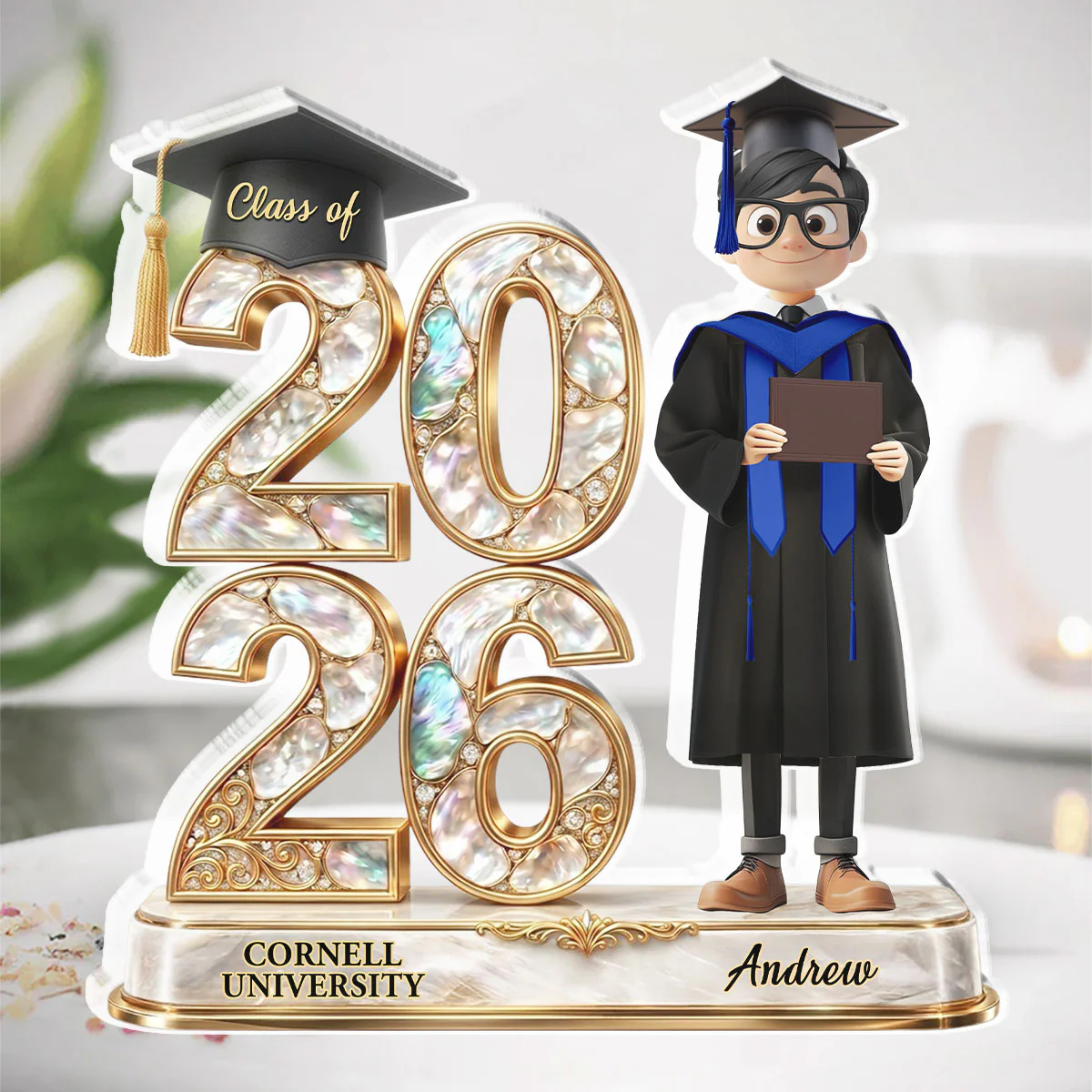 Happy Graduation - Personalized Custom Acrylic Plaque - Image 4
