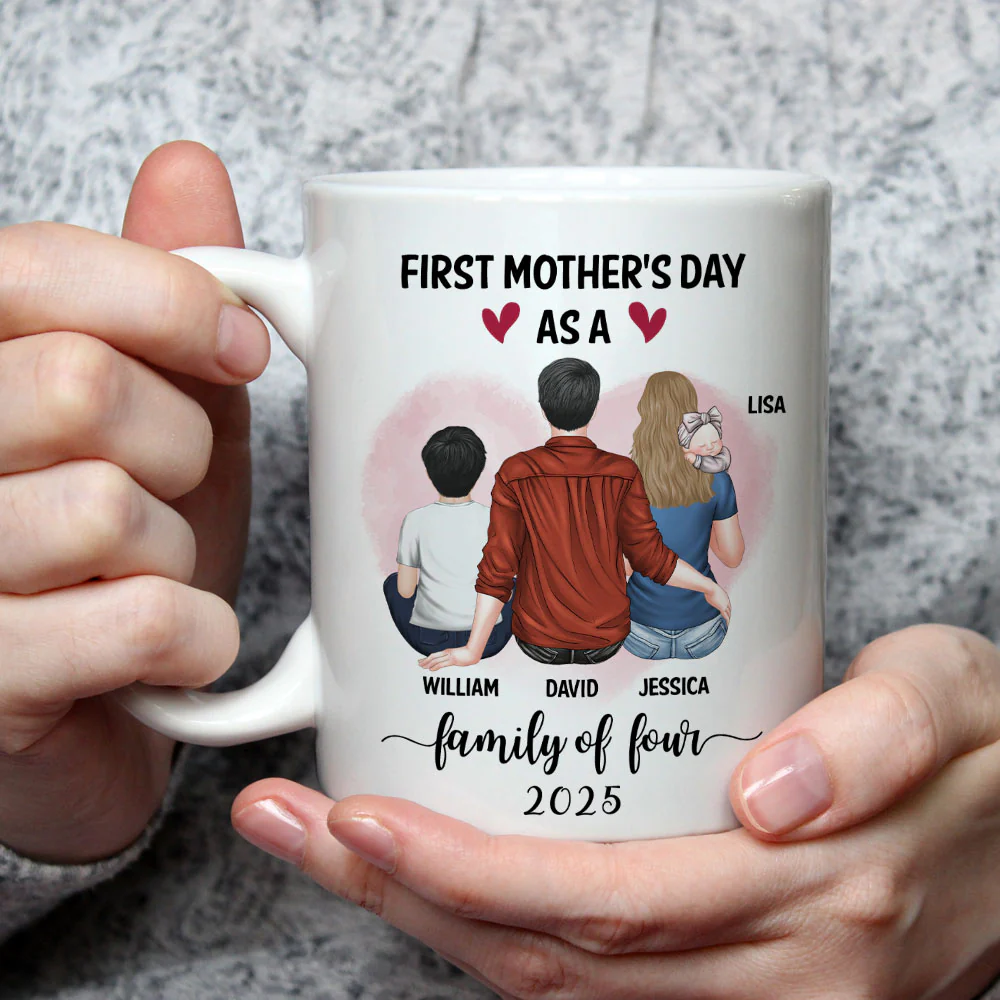 Happy Mother Day - Personalized Custom Coffee Mug - Image 2