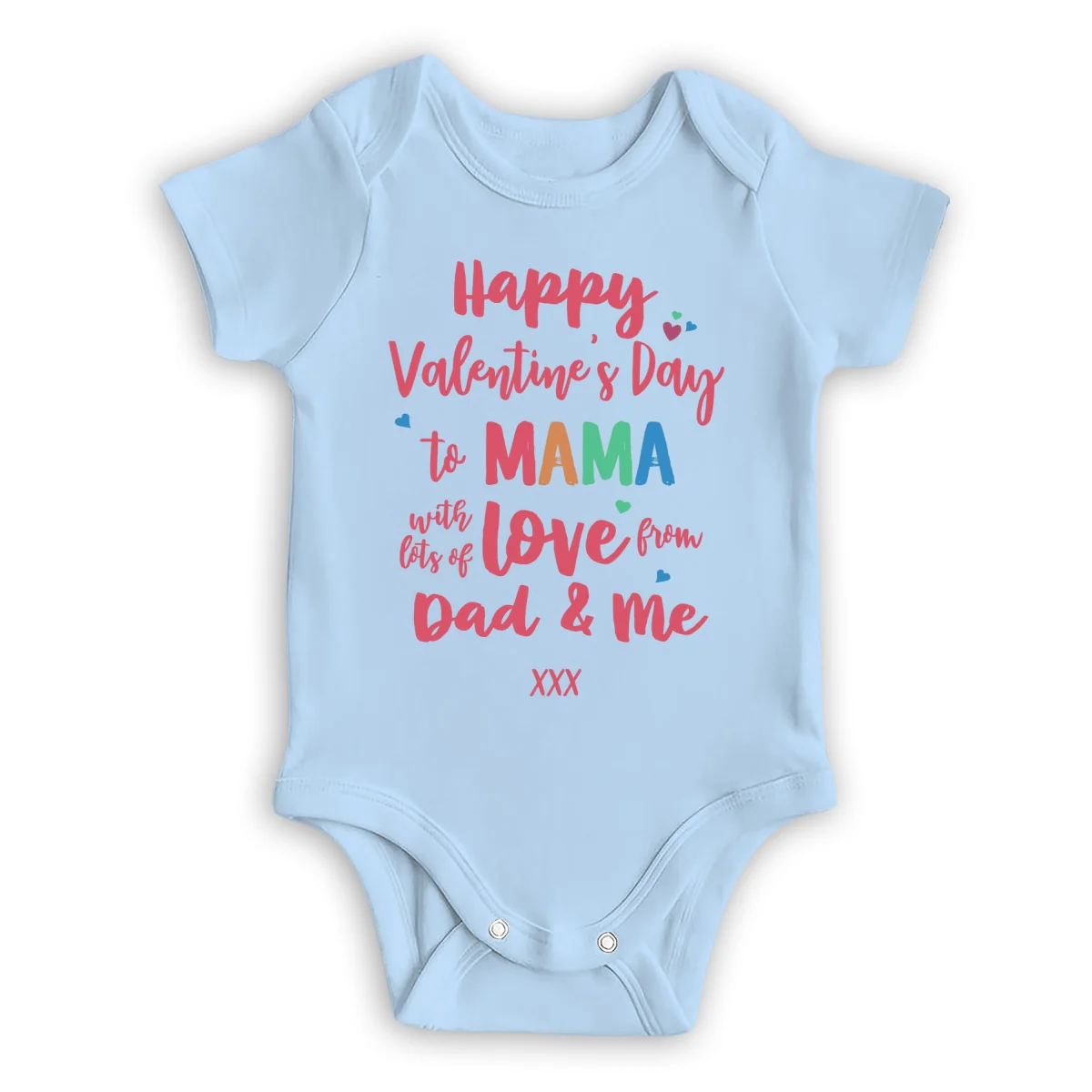 Happy Valentine's Day To The Mommy - Personalized Custom Baby Onesie - Image 7