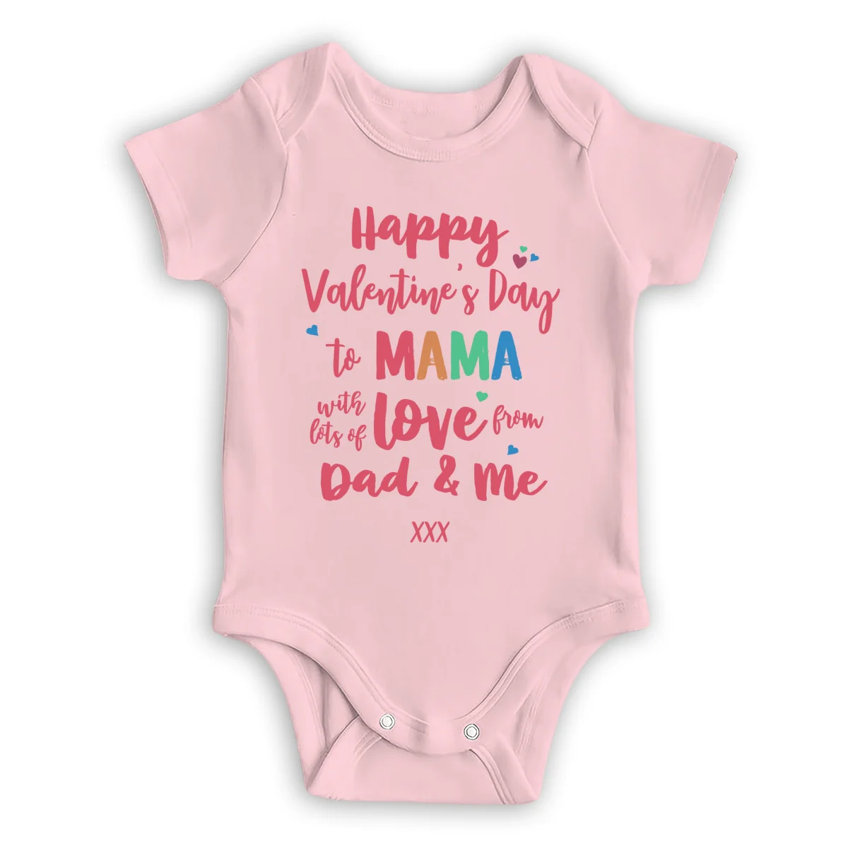 Happy Valentine's Day To The Mommy - Personalized Custom Baby Onesie - Image 8