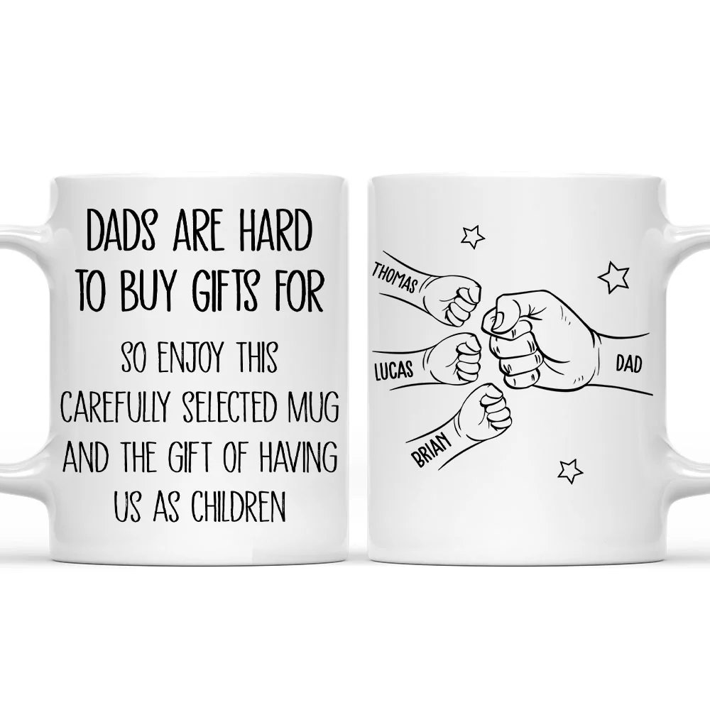 Hard To Buy Gift For - Personalized Custom Coffee Mug