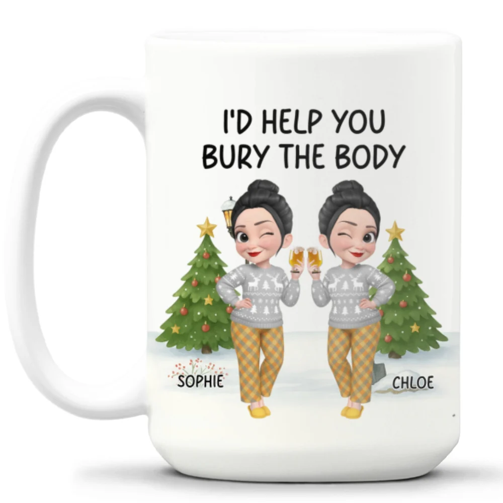 Help You Bury The Body - Personalized Custom Coffee Mug - Image 8