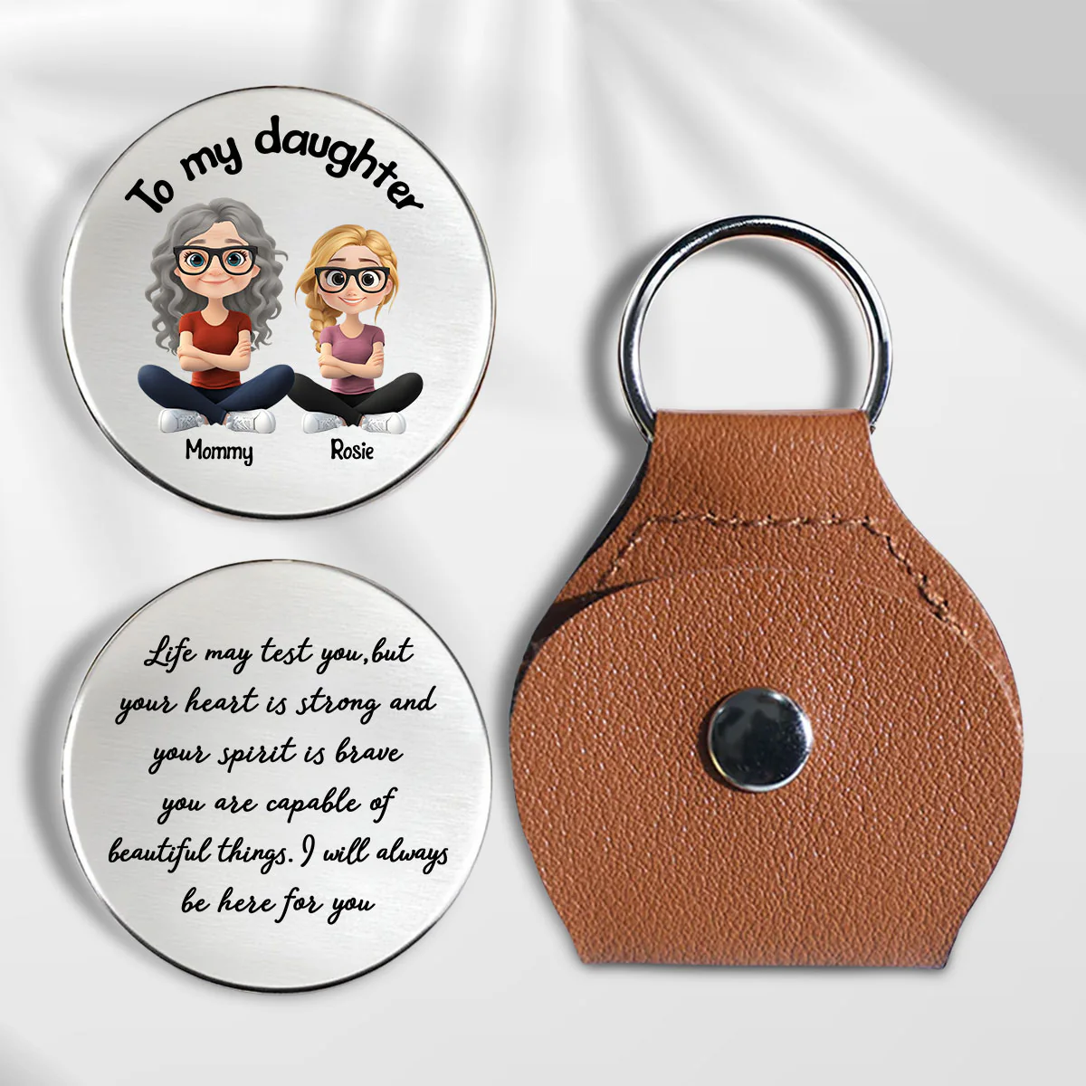 Here For You - Personalized Custom Pocket Hug