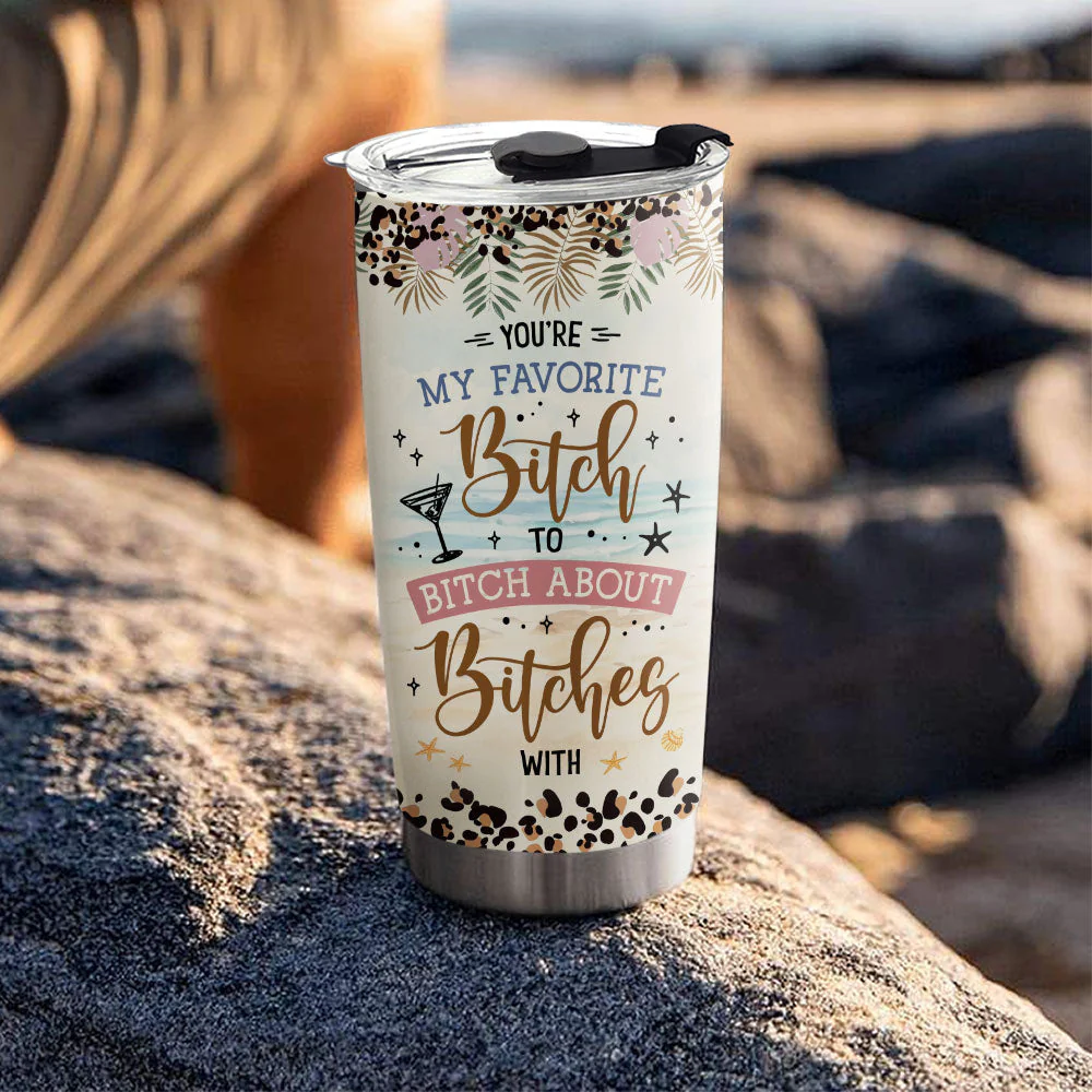 Hola Beaches - Personalized Custom Tumbler - Image 4