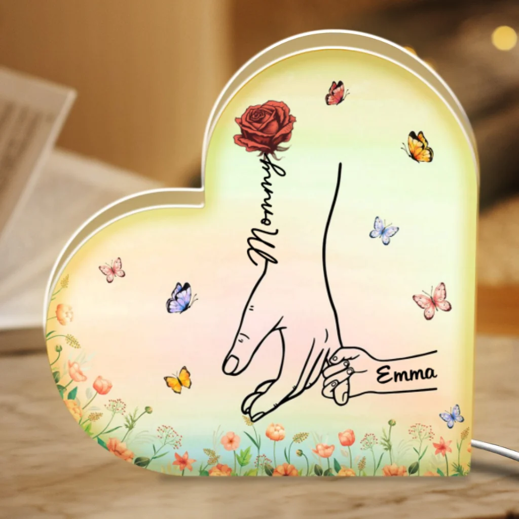 Hold My Hand - Personalized Custom Light Box - Image 6