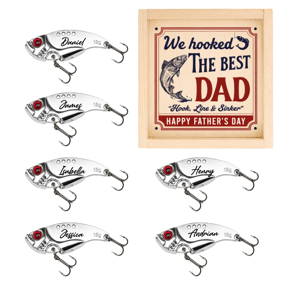 Hook Line And Sinker 2 - Personalized Custom Fishing Lure - Image 14