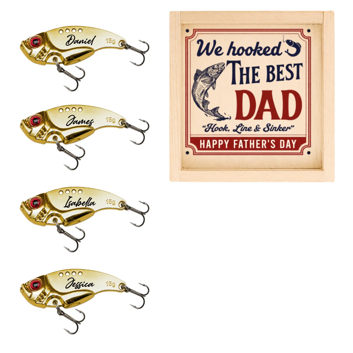 Hook Line And Sinker 2 - Personalized Custom Fishing Lure - Image 19