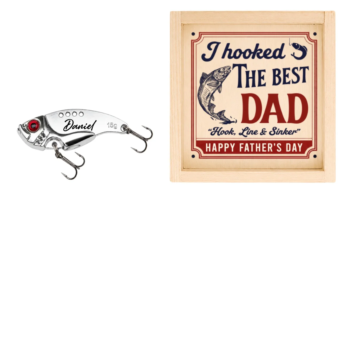 Hook Line And Sinker 2 - Personalized Custom Fishing Lure - Image 24